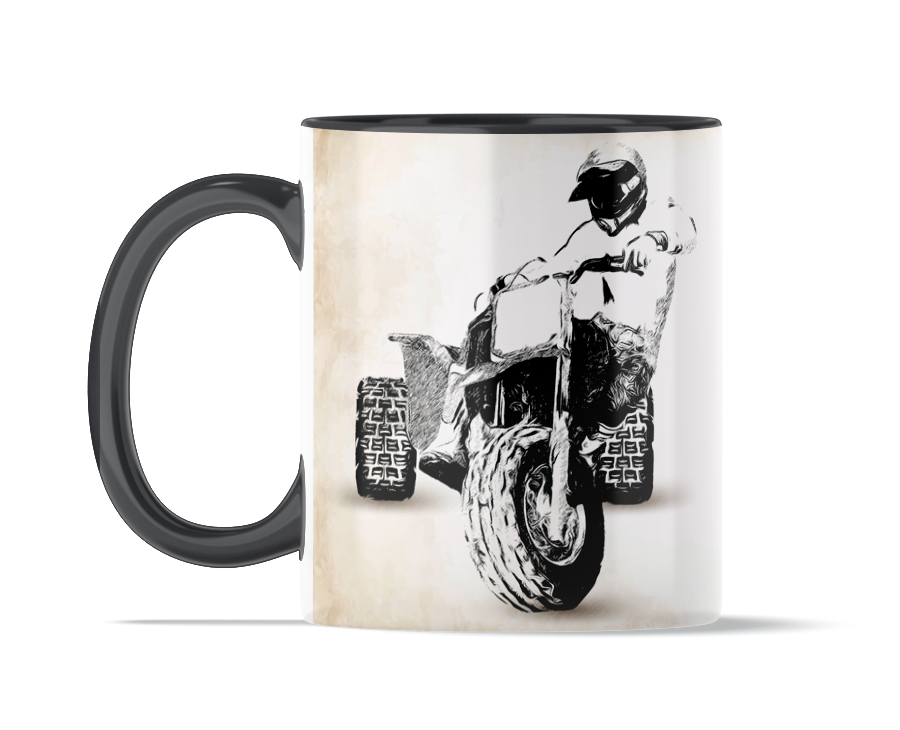 Vintage-ATV.com 11oz Mug by Flippin' Mud - Vintage ATV