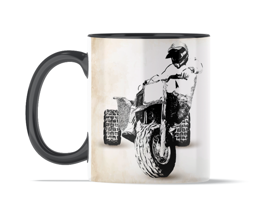 Vintage-ATV.com 11oz Mug by Flippin' Mud - Vintage ATV